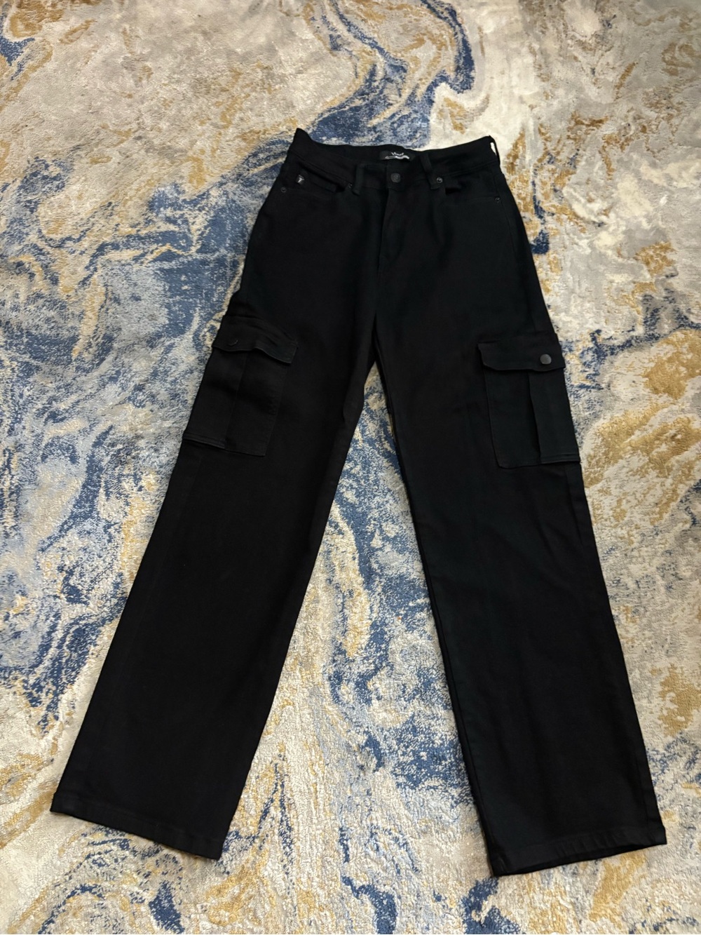 Black Cargo Men’s Pants - Premium Utility Style